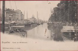 Brussel Bruxelles Canal De Willebroeck Kanaal Van Willebroek Edit. Wilhelm Hoffmann A.G. Dresden CPA - Navigazione