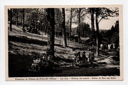 - CPA LES HALLES (69) - Pensionnat Du Château Des Halles 1934 - Les Jeux - Railway Des Enfants - - Other & Unclassified