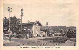 91-ORSAY- LA GARE, LE GUICHET - Orsay