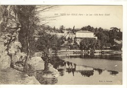 Carte Postale Ancienne Besse Sur Issole - Le Lac. Côté Nord Ouest - Besse-sur-Issole