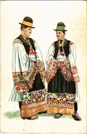 * T2/T3 Matyó Férfiak, Mezőkövesd. Magyar Folklór, Népviselet. A Borsod-Miskolci Múzeum Kiadása / Hungarian Folklore, Tr - Unclassified