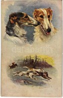 ** T2/T3 Sporting Dogs. Raphael Tuck & Sons "Oilette" Postcard No. 3366. S: N. Drummond - Unclassified