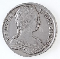 1743K-B Tallér Ag "Mária Terézia" Körmöcbánya (28,72g) T:2 Hungary 1743K-B Madonnentaler Ag "Maria Theresia" Kremnitz (2 - Unclassified