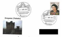 SPAIN. POSTMARK OROPESA CASTLE. 2020 - Andere & Zonder Classificatie