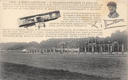 91-PORT-AVIATION-L' AEROPLANE PAULHAN EN PLEIN VOL - Viry-Châtillon