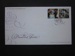 2012 THE QUEENS DIAMOND JUBILEE, A SPECIAL COMMEMORATIVE SOUVENIR COVER.(B) #01331 - 2011-2020 Dezimalausgaben