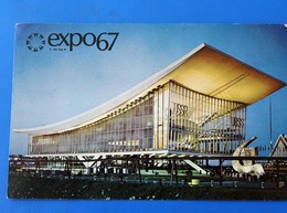 L'Expo 67 de Montréal est Une Exposition Universelle CANADA EXPO 67 Terre Des Hommes-Man And His World-CPA Carte Postale - Cartoline Moderne