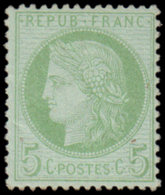 * FRANCE - Poste - 53, Bel Exemplaire: 5c. Vert - 1871-1875 Cérès