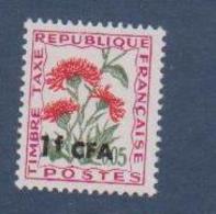 REUNION          N° YVERT    :    TAXE   48     NEUF SANS CHARNIERES     ( NSCH   03/ 13 ) - Timbres-taxe