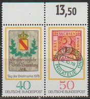 BRD 1978 MiNr.980 - 981Zdr.Zd1 ** Postfr. Tag Der Briefmarke ( A2072 )günstige Versandkosten - Ungebraucht