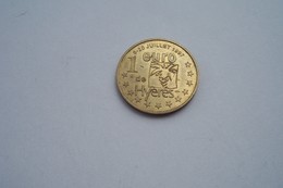 1 EURO De HYERES   - 6-20 Juillet 1997 - ( PALMIER ) - Euro Delle Città