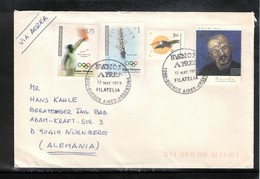 Argentina 1998 Interesting Airmail Letter - Lettres & Documents