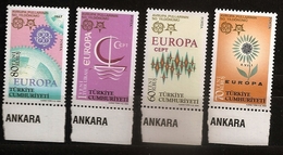 Turquie 2005 N° 3212 / 5 ** Europa, Europe, Emission Conjointe, Fleur, Logo, Voilier, CEPT, Collection, Engrenage Etoile - Nuevos