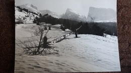 CPSM SAINT ETIENNE EN DEVOLUY HTES ALPES LE PIC DE BURE ALT 2712 M 1966 ED CLICHE FOTOMAT - Saint Etienne En Devoluy