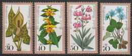 BRD 1978 MiNr.982 - 985 ** Postfr. Wohlfahrt: Waldblumen ( A2393 )günstige Versandkosten - Ungebraucht