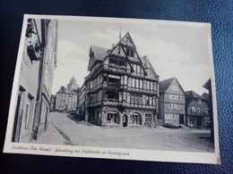 Ganseburg Mit Stadtkirche Un Hintergrund - Kirchhain