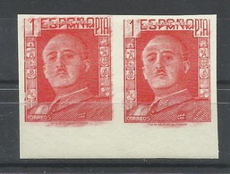 ESPAÑA  EDIFIL  ESPECIALIZADO  NE 1001  FN  (VARIEDAD COLOR CAMBIADO)   MNH  ** - Variedades & Curiosidades