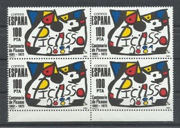 ESPAÑA  EDIFIL  ESPECIALIZADO   2609  A   (VARIEDAD  DE COLOR,  GRIS EN LUGAR DE NEGRO)   (B4)    MNH  ** - Variedades & Curiosidades