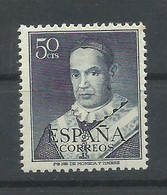 ESPAÑA  EDIFIL  ESPECIALIZADO   1102  Ta   (RETOQUES   MEJILLA  IZQUIERDA)   MNH  ** - Variedades & Curiosidades