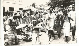 CPSM , Dahomey ,Cotonou , Marché Lagune , Ed. R.R. 1967 - Dahomey