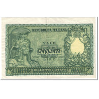 Billet, Italie, 50 Lire, 1951, 1951-12-31, KM:91a, TTB - 50 Liras