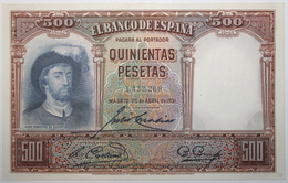 Espagne - 500 Pesetas - 1931 - PICK 84 - SPL - 500 Peseten