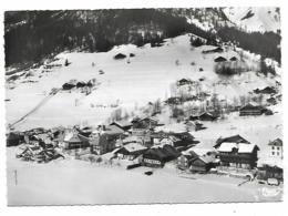 CPSM LA CHAPELLE D'ABONDANCE, VUE AERIENNE SUR LE CENTRE DU PAYS, HAUTE SAVOIE 74 - La Chapelle-d'Abondance