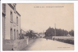 8 - LIGNE - Arrivée Par La Route De Couffé (Pharmacie ROBERT) - Ligné