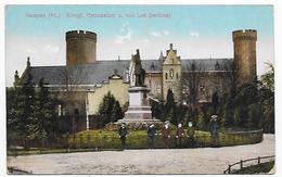 CPA, Kempen (rh) Königl. Gymnasium U Von Loë Denkmal - Viersen