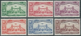 1934 LONDON AIR POST EXHIBITION APEX SET OF 6 MNH ** - RC37-3 - Werbemarken, Vignetten