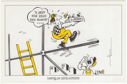 BOUW- EN HOUTBOND FNV - Afdeling Utrecht - 'Hartelijk Gefeliciteerd, 'k Geef Nog Eens Een Rondje ...' - (Holland) - 1989 - Labor Unions