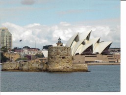 Fort Denison Lighthouse. Australia. B-3181 - Wollongong