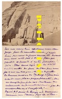 Temples D'Abou Simbel ( Carte Photo) - Temples D'Abou Simbel