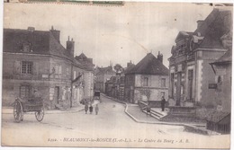 Dépt 37 - BEAUMONT-LA-RONCE - Le Centre Du Bourg - A.B. - Animée - Beaumont-la-Ronce