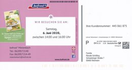 BRD / Bund Mörlenbach Dialogpost DV 05.20 0,28 Euro 2020 Bofrost Gefrierprodukte Eis Kuchen Fisch Nudelsalat - Cartas & Documentos