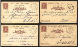 Italia/Italy/Italie: Intero, Stationery, Entier, 12 Pezzi, 12 Pièces, 12 Pieces - Stamped Stationery