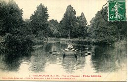 CPA.91.ESSONNE.BALLANCOURT.VUE DE L'ESSONNE.PECHE DUCLOS. - Ballancourt Sur Essonne