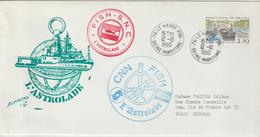 France 1990 Le Havre Campagne Du Navire Polaire Astrolabe - Correo Naval