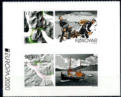 Europa 2020 - Foroyar Féroés - Ancienne Route Postale - Soguligar Postrutur - De Carnet Aus Heftchen From Booklet ** - 2020