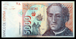 # # # Banknote Spanien (Spain) 5.000 Pesetas 1992 # # # - [ 4] 1975-…: Juan Carlos I.