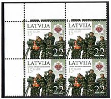 Latvia  2006 . Emergency Volunteer Corps. Block Of 4 . Michel # 680 - Lettland