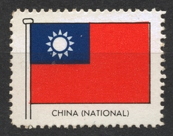 Taiwan Republic Of CHINA - FLAG FLAGS / Cinderella Label Vignette - MNH - Sonstige & Ohne Zuordnung