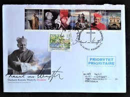 Poland, Circulated FDC To Portugal « POPE JOHN PAUL II », 2012 - Cartas & Documentos