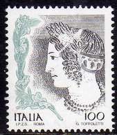 ITALIA REPUBBLICA ITALY REPUBLIC 1998 LA DONNA NELL'ARTE WOMAN IN ART FANCIULLA VELCA LIRE100 MNH - 1991-00:  Nuevos