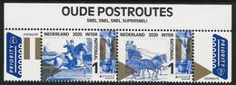 HOLANDA /NETHERLANDS / PAISES BAJOS / NEDERLAND / NIEDERLANDE - EUROPA 2020- "ANCIENT POSTAL ROUTES".- SERIE De 2 V- CH - 2020