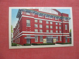 -Textile Hall South Carolina > Greenville  Ref 4109 - Greenville