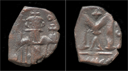 Byzantine Constans II AE Follis - Byzantines