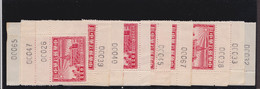 1949 Lib. Of Hankow LCC87 Corner Number - Zentralchina 1948-49