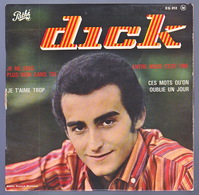 DICK RIVERS - EP - 45T - Disque Vinyle - Je Ne Suis Plus Rien Sans Toi - 818 - 45 Rpm - Maxi-Single