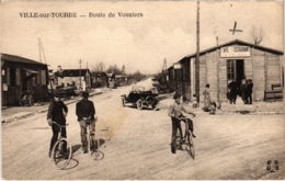 CPA Ville-Sur-Tourbe - Route De Vouziers (986149) - Ville-sur-Tourbe